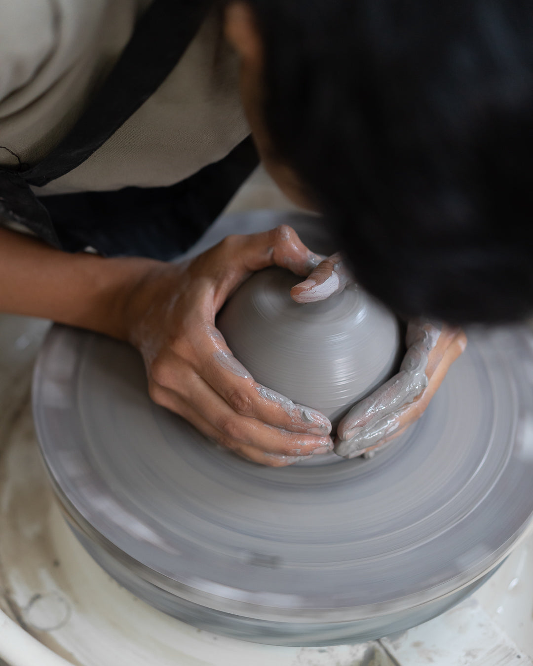Wheel throwing